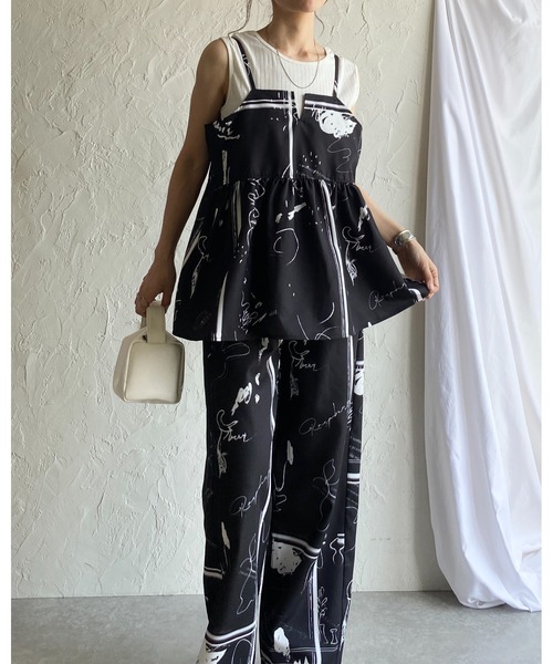 正規品♡チェリー上下セット♡ピンク チェリーバニー柄ジャンスカ | Chalmiere │ axes femme onlineshop