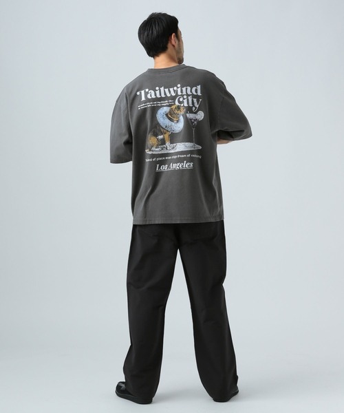 BAYFLOW（ベイフロー）の「ヴィンテージライクアニマルTシャツ（Tシャツ/カットソー・メンズ・オフホワイト/チャコール/ベージュ/ネイビー・MEDIUM/LARGE）」の13枚目の写真