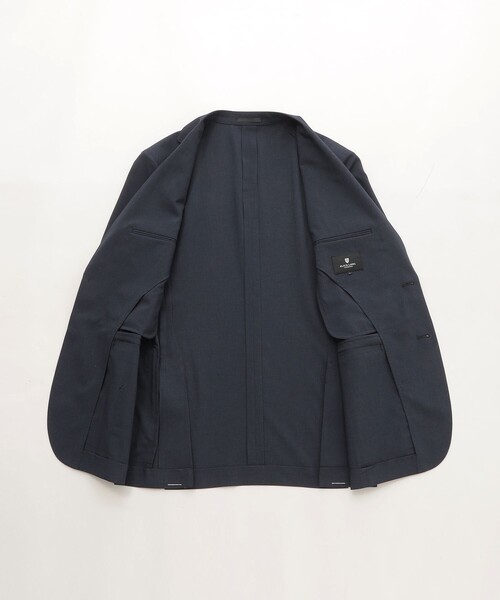 BLACK LABEL CRESTBRIDGE(ブラックレーベル・クレストブリッジ)の「ワルツエクストラファインサマージャケット(テーラードジャケット・メンズ・チャコールグレー/ネイビー・XL/S/L/M)」の16枚目の写真