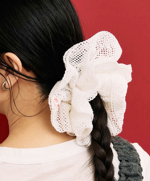 fig London(フィグロンドン)の「chouchou Nina(シュシュ・レディース・ホワイト/ブラック・FREE)」の7枚目の写真