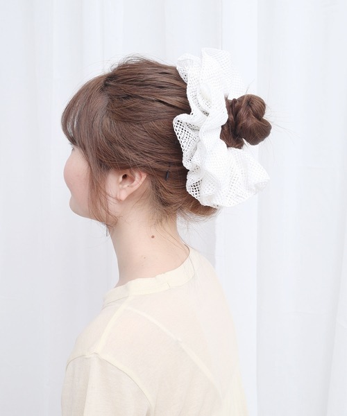 fig London(フィグロンドン)の「chouchou Nina(シュシュ・レディース・ホワイト/ブラック・FREE)」の15枚目の写真