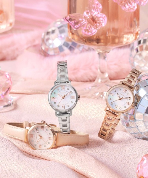 ANGEL HEART（エンジェルハート）の「Angel Heart/エンジェルハート SAKURA TIME 腕時計 AHT-SKR24PGJ レディース（アナログ腕時計・レディース・ホワイト・FREE）」の3枚目の写真