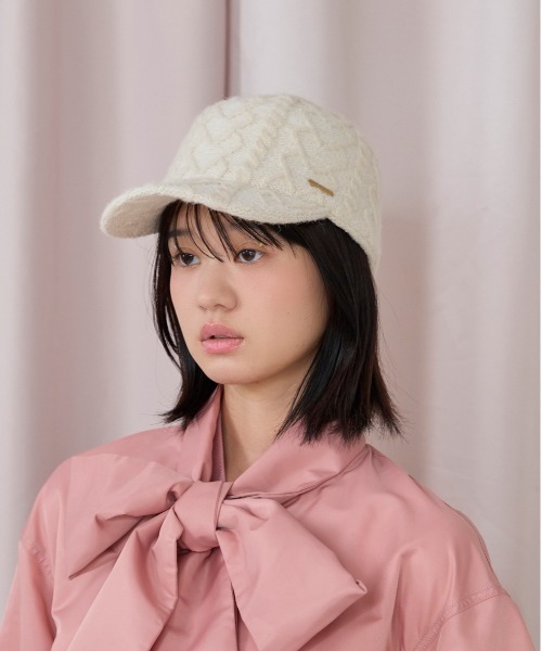 kaorinomori（カオリノモリ）の「kaorinomori ラディキャップ / カオリノモリ（キャップ・レディース・ホワイト/ネイビー/ピンク・M/57.5cm）」の22枚目の写真