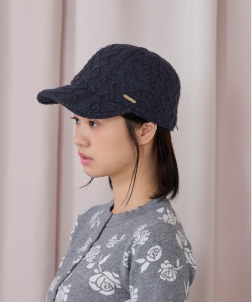 kaorinomori（カオリノモリ）の「kaorinomori ラディキャップ / カオリノモリ（キャップ・レディース・ホワイト/ネイビー/ピンク・M/57.5cm）」の16枚目の写真