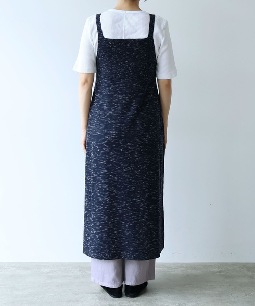 yuni（ユニ　）の「コットンウール knit ビスチェワンピース（ワンピース・レディース・ネイビー/グリーン・FREE）」の16枚目の写真