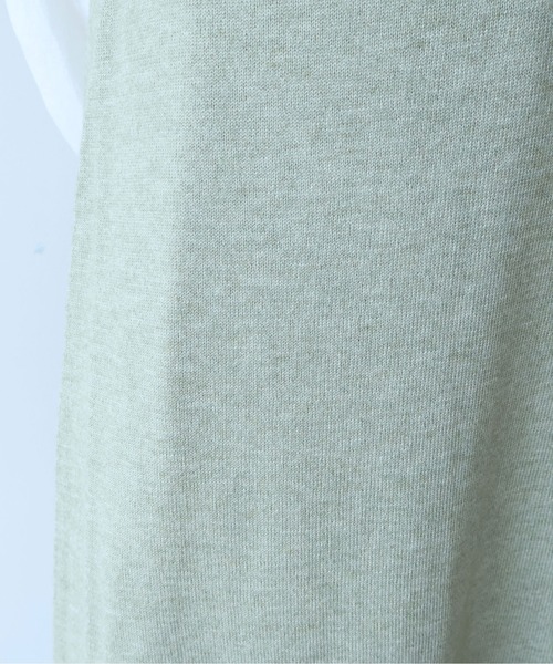 yuni（ユニ　）の「コットンウール knit ビスチェワンピース（ワンピース・レディース・ネイビー/グリーン・FREE）」の10枚目の写真