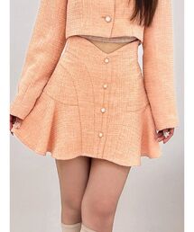 EATME | ツイードマーメイドミニスカート(スカート)