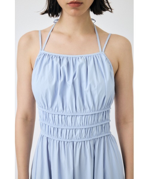 MOUSSY（マウジー）の「GATHER キャミドレス（ワンピース・レディース・ブルー系その他/ブラック/ブルー系その他3・1/2）」の12枚目の写真