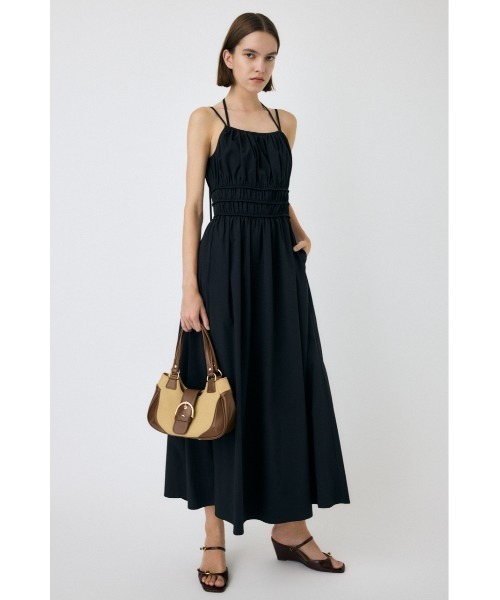 【moussy】cotton gather cami ドレス MOUSSY COTTON GATHER CAMI ドレス RED -ファッション通販