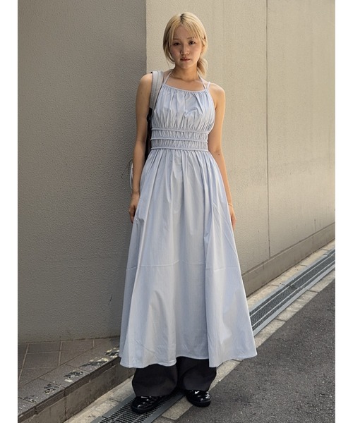 MOUSSY GATHER キャミドレス GATHER キャミドレス（ワンピース）｜MOUSSY（マウジー）の