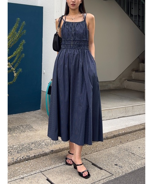 MOUSSY GATHER キャミドレス MOUSSY | GATHER キャミドレス (ワンピース(ロング） ) |SHEL