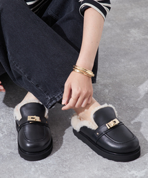 journal standard L'essage | 【CAMINANDO/カミナンド】SHEARING BACKLE SANDALS:サンダル(サンダル)