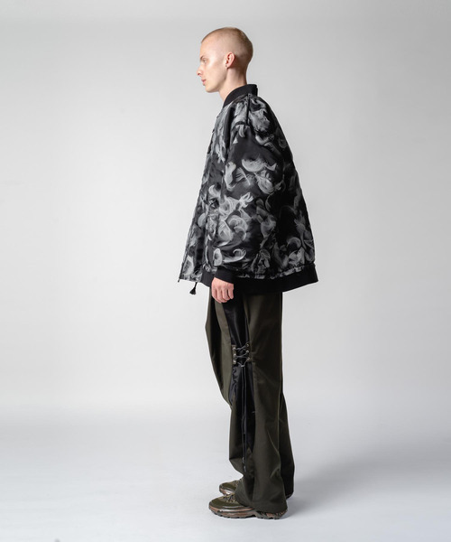 yoshiokubo ヨシオクボ / FEATHER MA-1 BLOUSON フェザーツイルMA-1