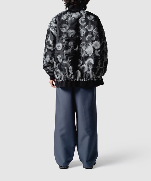 yoshiokubo（ヨシオクボ）の「yoshiokubo ヨシオクボ / FEATHER MA-1 BLOUSON フェザーツイルMA-1ブルゾン / YKF25504（ブルゾン・メンズ・カーキ/ブラック・2/3/1）」の6枚目の写真