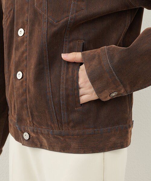 デニムフロッキーGジャン（デニムジャケット）｜Whim Gazette