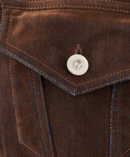 セール】デニムフロッキーGジャン（デニムジャケット）｜Whim Gazette