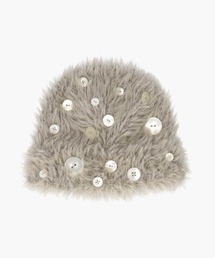 OVERRIDE  KNIT FURRY BUTTON WATCH / オーバーライド