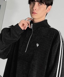 Classical Origin(クラシカルオリジン)の【Classical Origin】「素材推し。」コーデュロイ素材Wラインハーフジップトレーナー/Corduroy DoubleLine Half-Zip Trainer(スウェット)