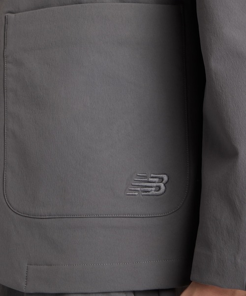 NEW BALANCE（ニューバランス）の「NB GREY シングルジャケット（テーラードジャケット・メンズ・ブラック/ダークグレー・XX-LARGE/X-LARGE/LARGE/MEDIUM/SMALL）」の9枚目の写真