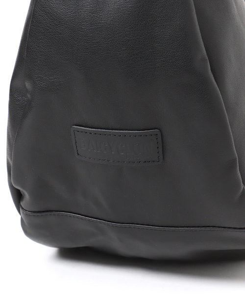 BAICYCLON by Bagjack(バイシクロン バイ バグジャック)の「【BAICYCLON by bagjack 】別注 フェイクレザー ショルダーバッグ(ショルダーバッグ・メンズ・ブラック・FREE)」の10枚目の写真