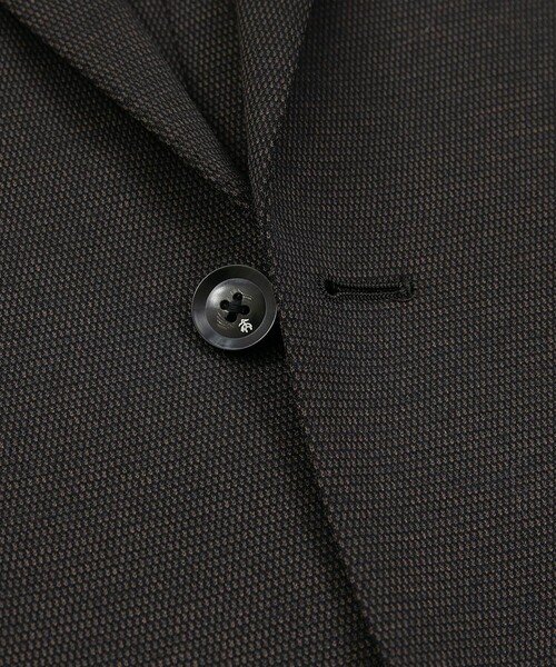 BROOKS BROTHERS(ブルックスブラザーズ)の「ウール/ポリエステル ニット ピンドット シングル2釦ジャケット Classic(テーラードジャケット・メンズ・ネイビー/ブラウン・SMALL/LARGE/MEDIUM/X-LARGE)」の5枚目の写真