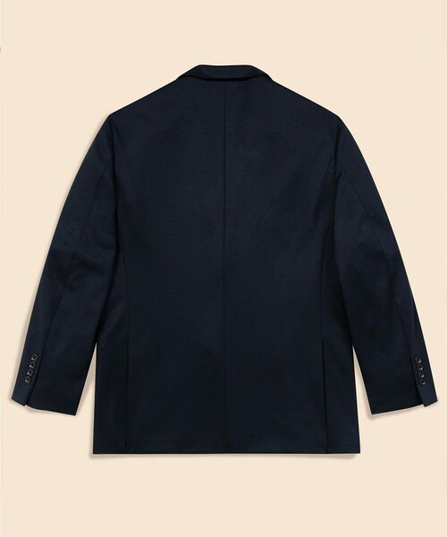 BROOKS BROTHERS(ブルックスブラザーズ)の「ウール/ポリエステル ニット ピンドット シングル2釦ジャケット Classic(テーラードジャケット・メンズ・ネイビー/ブラウン・SMALL/LARGE/MEDIUM/X-LARGE)」の8枚目の写真