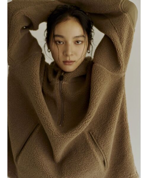 ボアルーズパーカー（パーカー）｜Ungrid（アングリッド）の