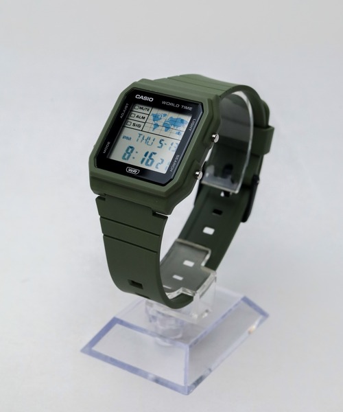 CASIO(カシオ)の「【60】【ITN】【CASIO】WORLD MAP DIGITAL【海外モデル】(アナログ腕時計・メンズ・ブルー/ベージュ/カーキ/ブラック・FREE)」の3枚目の写真