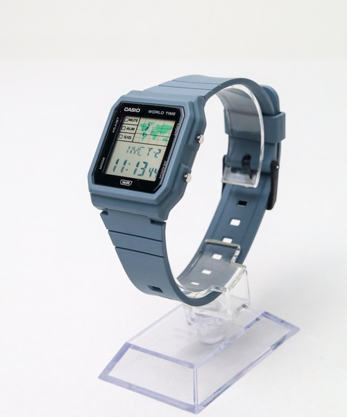 CASIO(カシオ)の「【60】【ITN】【CASIO】WORLD MAP DIGITAL【海外モデル】(アナログ腕時計・メンズ・ブルー/ベージュ/カーキ/ブラック・FREE)」の4枚目の写真
