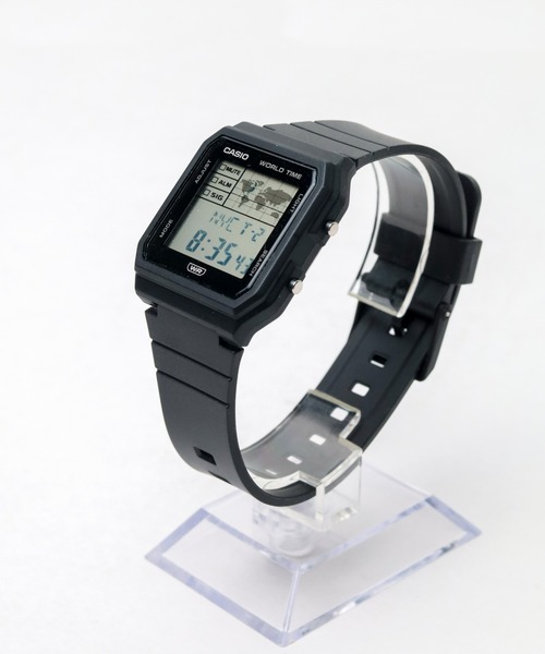 CASIO(カシオ)の「【60】【ITN】【CASIO】WORLD MAP DIGITAL【海外モデル】(アナログ腕時計・メンズ・ブルー/ベージュ/カーキ/ブラック・FREE)」の1枚目の写真