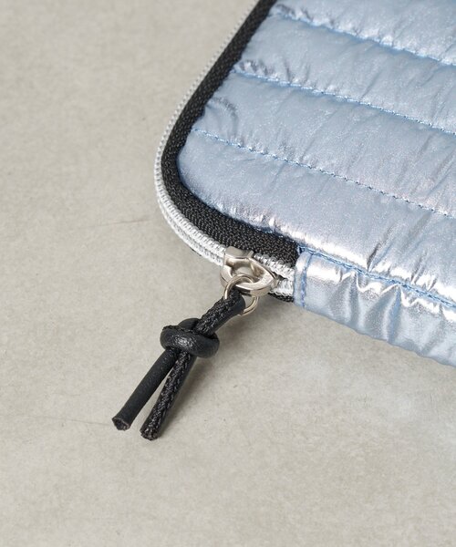 BIRTHDAY BAR（バースデイバー）の「Metallic　キルティングスクエアポーチ（ポーチ・レディース・ピンクゴールド/ブルー・0）」の10枚目の写真