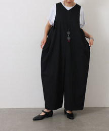 JOURNAL STANDARD LUXE（ジャーナルスタンダード　ラックス）の「TRツイル Vネックサロペット（サロペット/オーバーオール）」