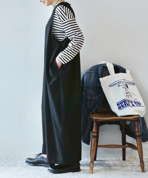 JOURNAL STANDARD LUXE Vネックサロペット journal standard luxe｜TRツイル Vネックサロペット | Rakuten