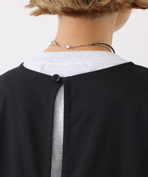 JOURNAL STANDARD LUXE Vネックサロペット TRツイル Vネックサロペット（サロペット/オーバーオール