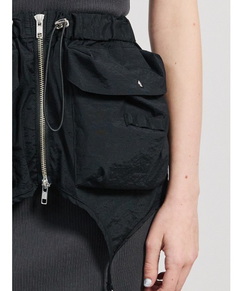 SORIN（ソリン　）の「Cargo Skirt Belt/カーゴスカートベルト（スカート・レディース・ホワイト/ブラック/ライトベージュ・38）」の12枚目の写真