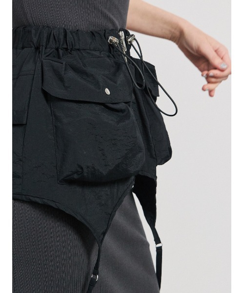 SORIN（ソリン　）の「Cargo Skirt Belt/カーゴスカートベルト（スカート・レディース・ホワイト/ブラック/ライトベージュ・38）」の15枚目の写真