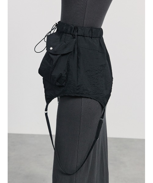 SORIN（ソリン　）の「Cargo Skirt Belt/カーゴスカートベルト（スカート・レディース・ホワイト/ブラック/ライトベージュ・38）」の17枚目の写真