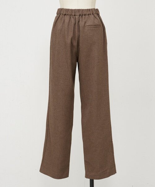 LIVETART（リヴェタート）の「メランジピンヘッドストレートパンツ（その他パンツ・レディース・ブラウン/グレー・FREE）」の11枚目の写真