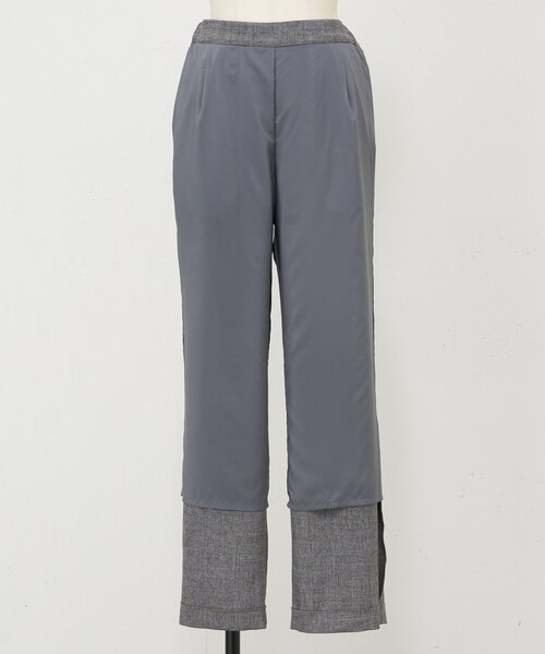 LIVETART（リヴェタート）の「メランジピンヘッドストレートパンツ（その他パンツ・レディース・ブラウン/グレー・FREE）」の21枚目の写真