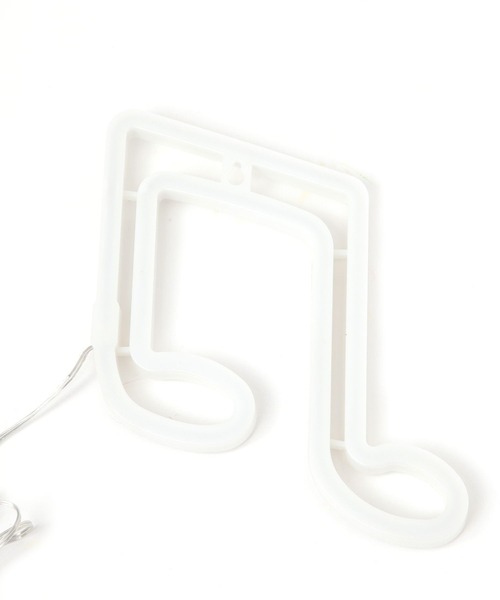 LEDネオンサイン(MUSIC)（インテリア雑貨）｜niko and（ニコアンド