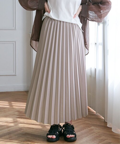ikka（イッカ）の「【親子コーデ】プリーツリバーシブルスカート【2WAY】（スカート・レディース・オリーブ/ベージュ/チャコール・L/S/M）」の14枚目の写真