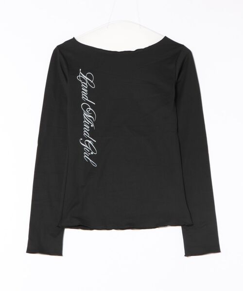 IMARI(イマリ)の「【 IMARI / イマリ 】 レタリング エンジェル ロング スリーブ TEE #(Tシャツ/カットソー・レディース・ホワイト/グレー/ブラック・FREE)」の15枚目の写真