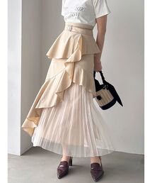dazzlin | アシメプリーツマーメイドスカート(スカート)