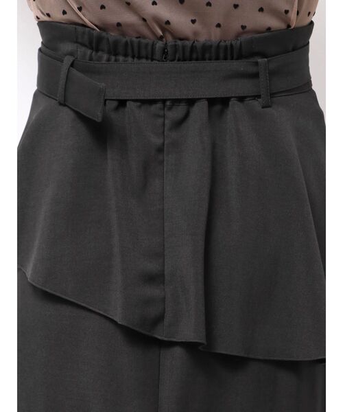 dazzlin（ダズリン）の「アシメプリーツマーメイドスカート（スカート・レディース・ブラック/グレー/ベージュ・SMALL/MEDIUM）」の11枚目の写真