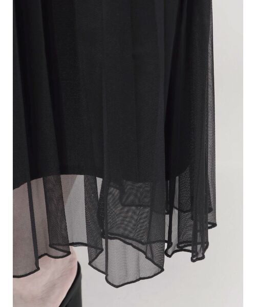 dazzlin（ダズリン）の「アシメプリーツマーメイドスカート（スカート・レディース・ブラック/グレー/ベージュ・SMALL/MEDIUM）」の12枚目の写真