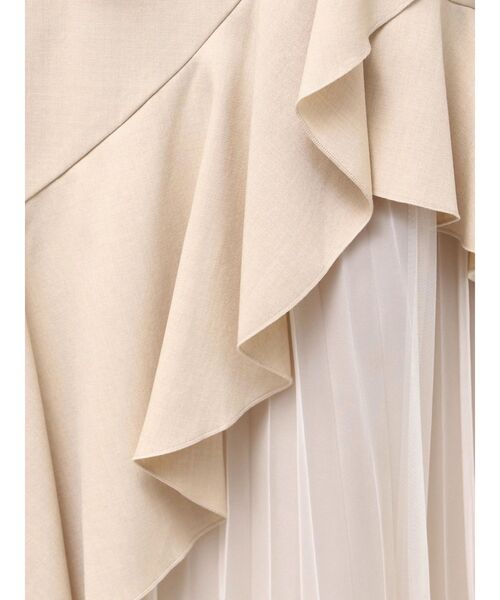 dazzlin（ダズリン）の「アシメプリーツマーメイドスカート（スカート・レディース・ブラック/グレー/ベージュ・SMALL/MEDIUM）」の16枚目の写真