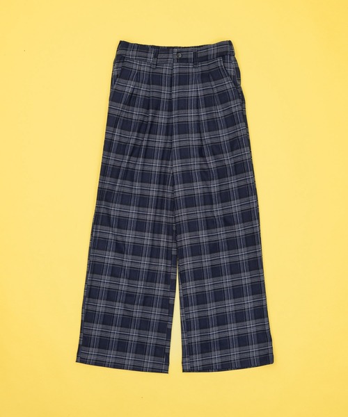 Zooodle（ズードル）の「チェックパンツ（スラックス・メンズ・ブラウン/グリーン/ネイビー・SMALL/MEDIUM/LARGE）」の21枚目の写真