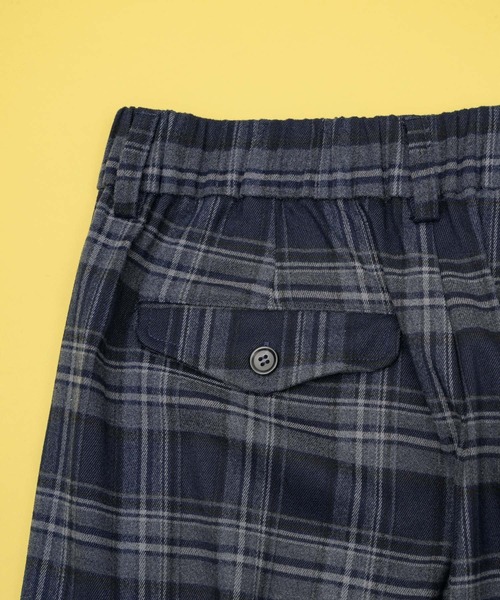 Zooodle（ズードル）の「チェックパンツ（スラックス・メンズ・ブラウン/グリーン/ネイビー・SMALL/MEDIUM/LARGE）」の13枚目の写真