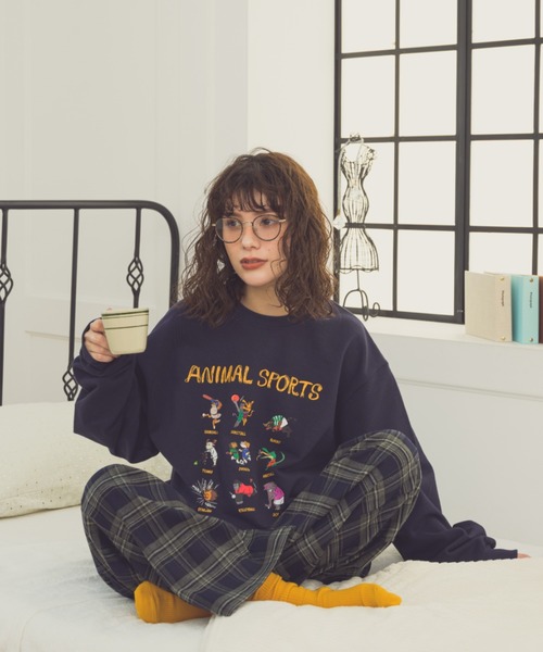 Zooodle（ズードル）の「チェックパンツ（スラックス・メンズ・ブラウン/グリーン/ネイビー・SMALL/MEDIUM/LARGE）」の12枚目の写真