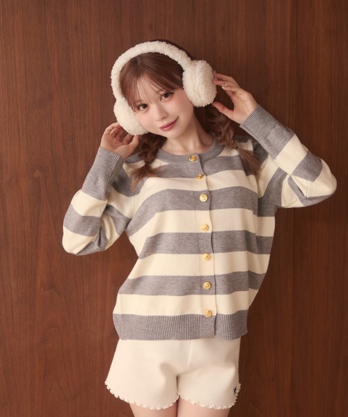 セール】ボーダーカーディガン（カーディガン/ボレロ）｜TITTY&CO